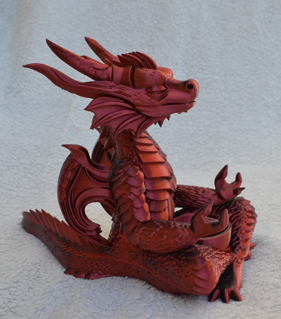 rot/schwarz Silk, groß